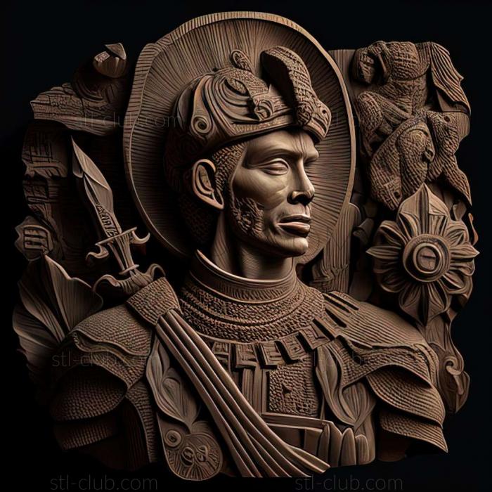 3D model General Santos in Philippines (STL)